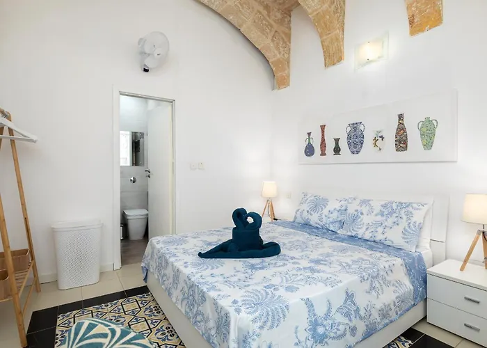 Modern Traditional Apartment With Maltese Internal Court Yard - Designed With Traditional Stone And Tiling